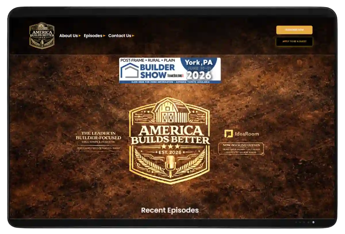 America Builds Better Podcast